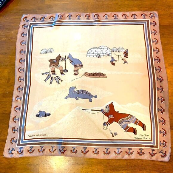 Scarf by Tony & Eleanor Paine For Skemo Canadian Arctic - Picture 1 of 8